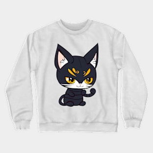 Ninja Cat Crewneck Sweatshirt